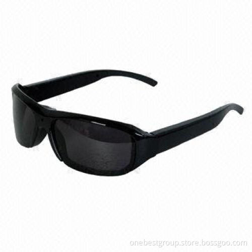 Sunglasses with Hidden Lens, 1,280 x 720P (AVI) with Convert TF Card Slot and USB Port